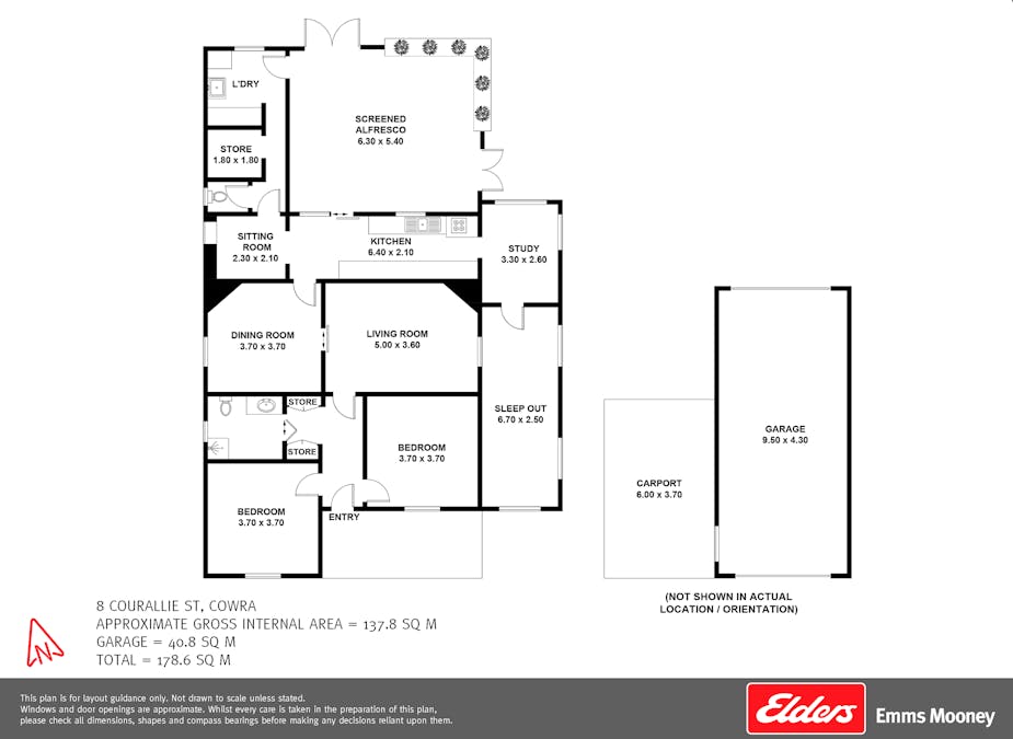 8 Courallie Street, Cowra, NSW, 2794 - Floorplan 1