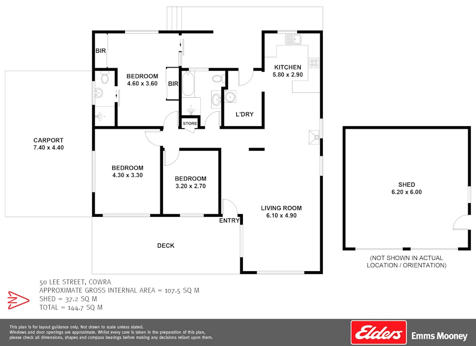 50 Lee Street, Cowra, NSW, 2794 - Floorplan 1