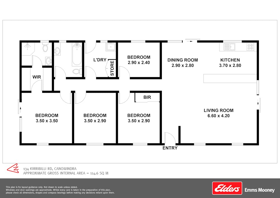 134 Kirribili Road, Canowindra, NSW, 2804 - Floorplan 1