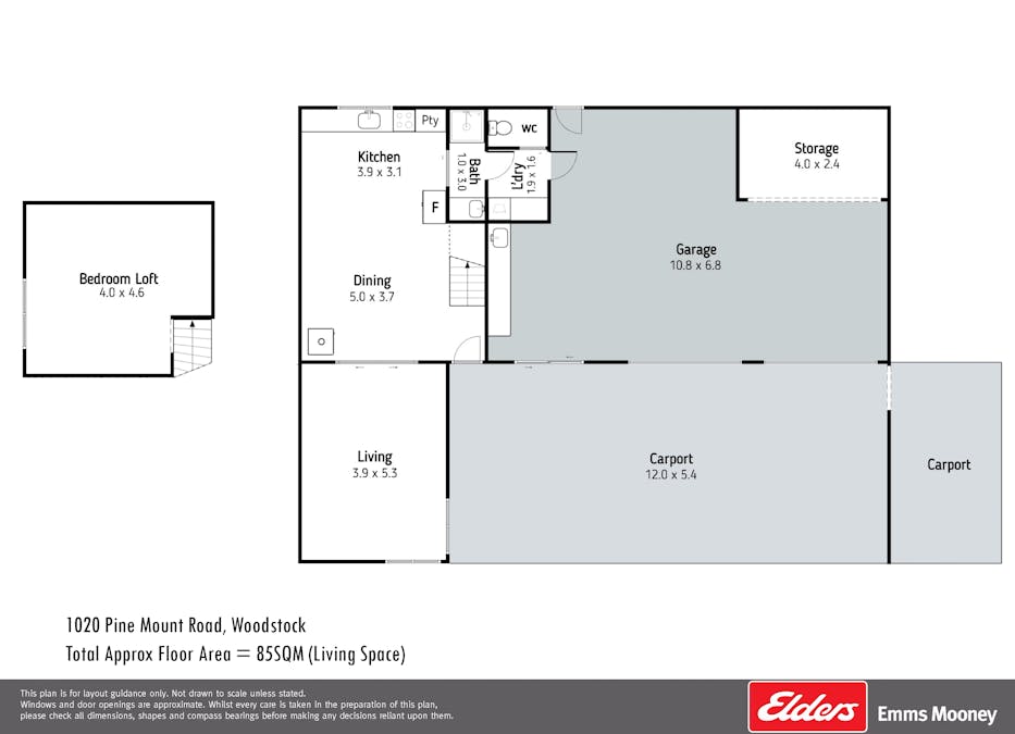 1020 Pine Mount Road, Woodstock, NSW, 2793 - Floorplan 1