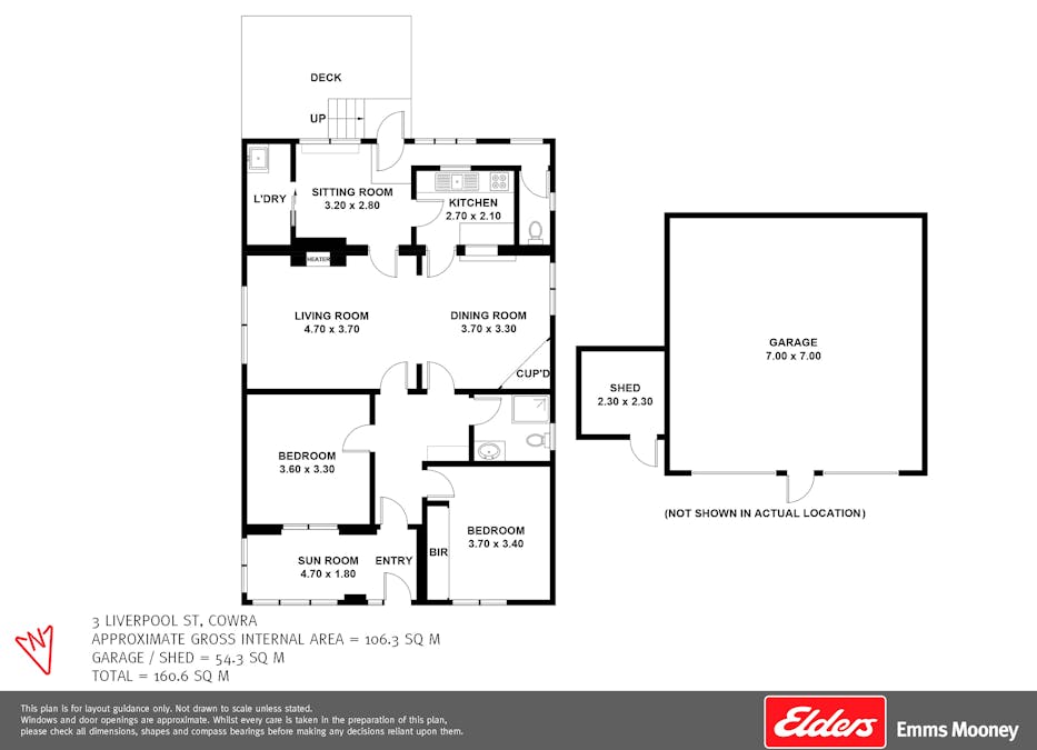 3 Liverpool Street, Cowra, NSW, 2794 - Floorplan 1
