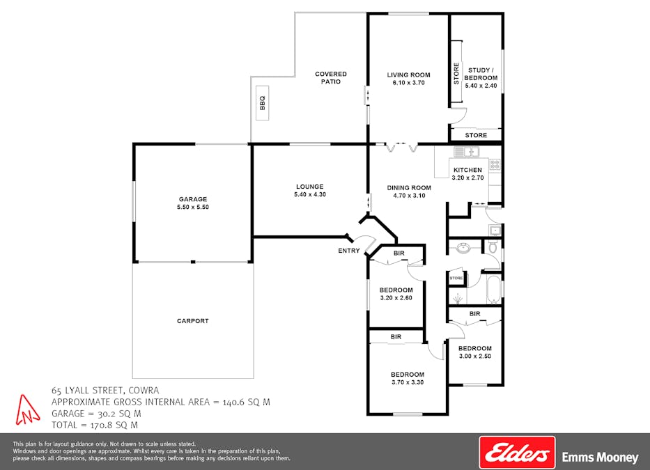 65 Lyall Street, Cowra, NSW, 2794 - Floorplan 1