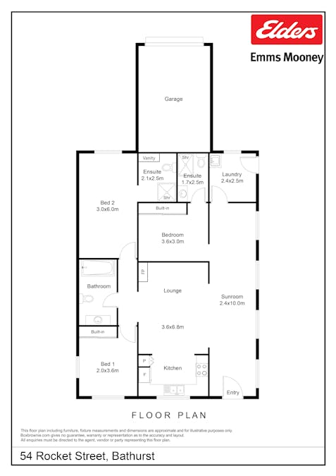 54 Rocket Street, Bathurst, NSW, 2795 - Floorplan 1