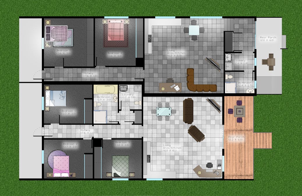 288-290 Peel Street, Bathurst, NSW, 2795 - Floorplan 1