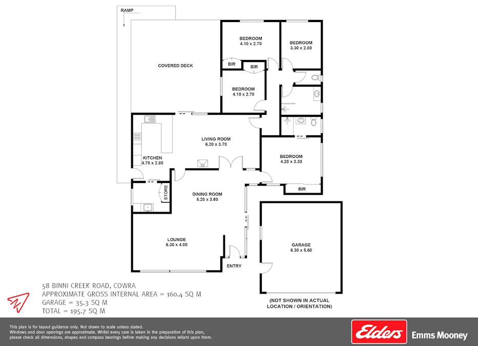 58 Binni Creek Road, Cowra, NSW, 2794 - Floorplan 1