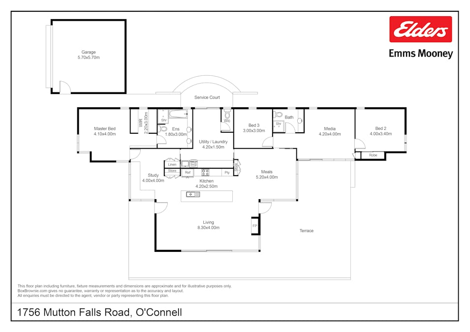 1756 Mutton Falls Road, O'connell, NSW, 2795 - Floorplan 1