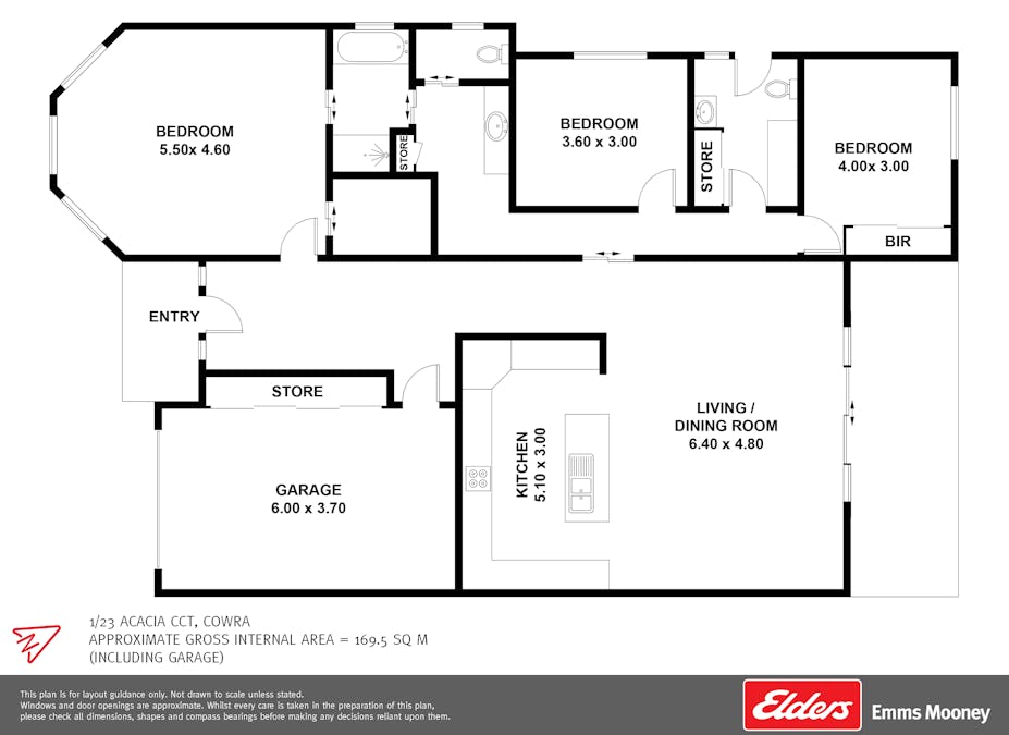1/23 Acacia Circuit, Cowra, NSW, 2794 - Floorplan 1