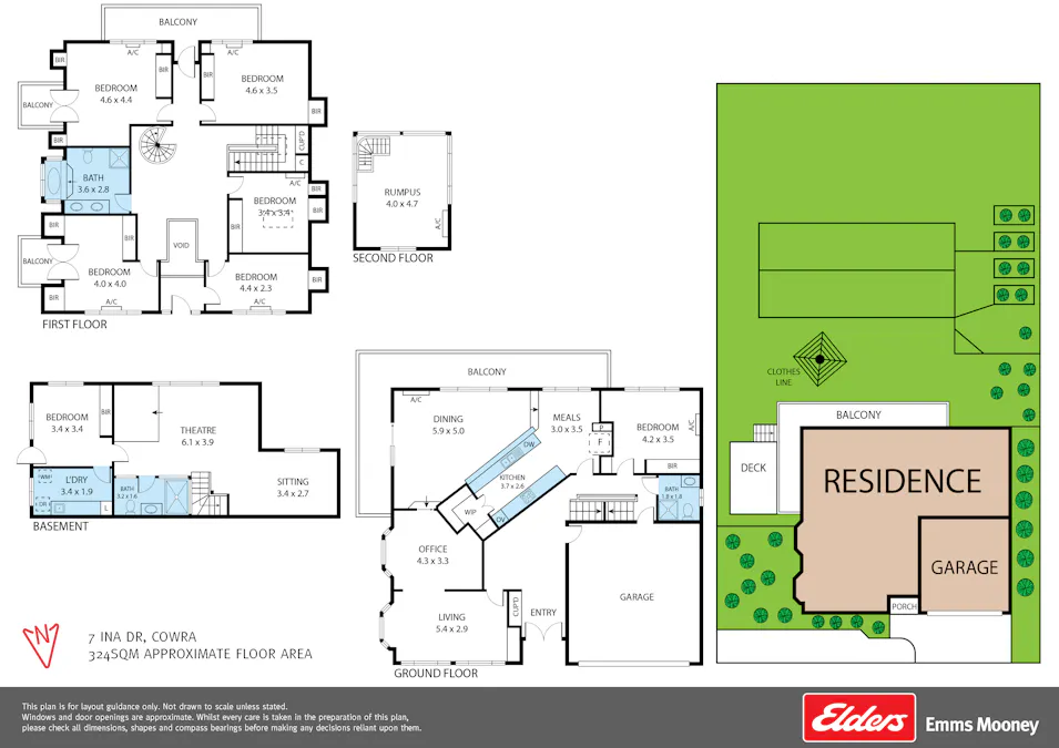 7 Ina Drive, Cowra, NSW, 2794 - Floorplan 1