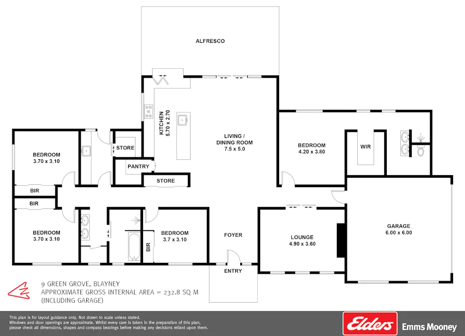 9 Green Grove, Blayney, NSW, 2799 - Floorplan 1