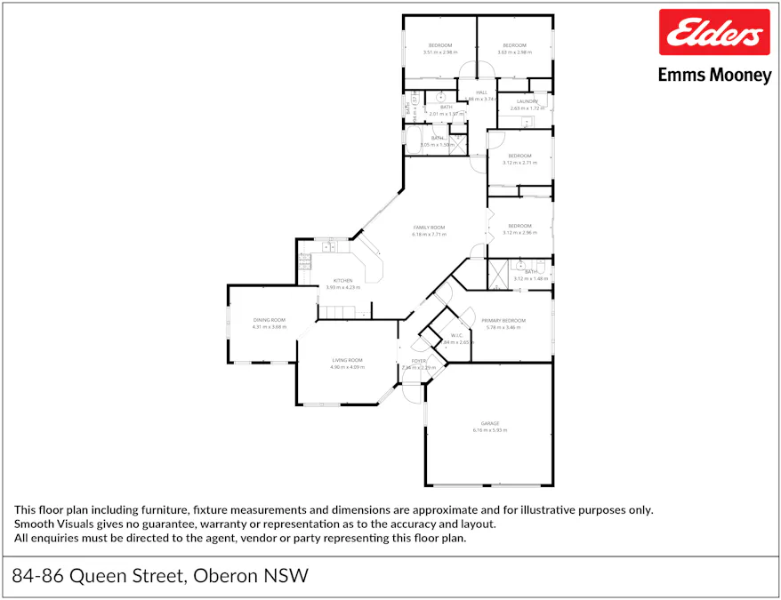 84-86 Queen Street, Oberon, NSW, 2787 - Floorplan 1