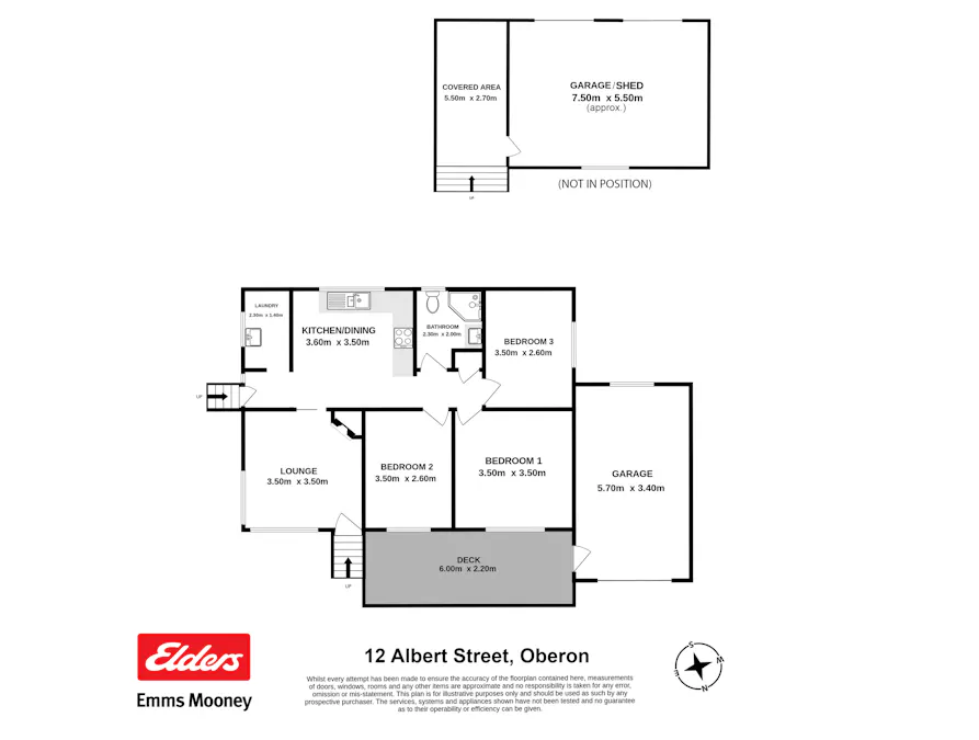 12 Albert Street, Oberon, NSW, 2787 - Floorplan 1