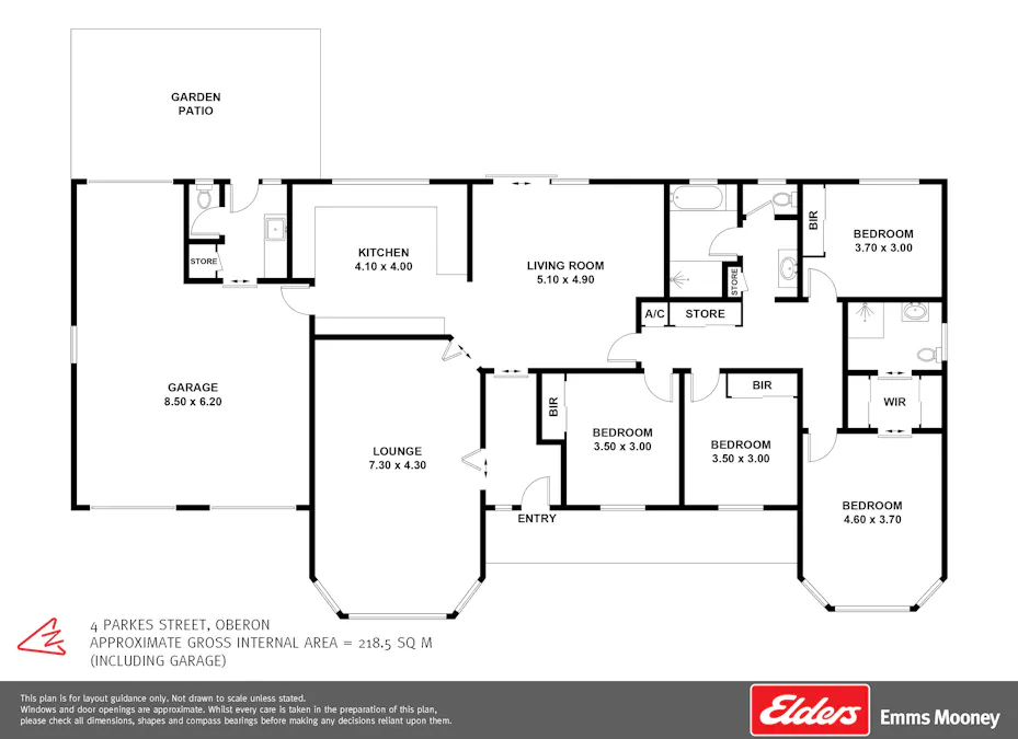 4 Parkes Street, Oberon, NSW, 2787 - Floorplan 1