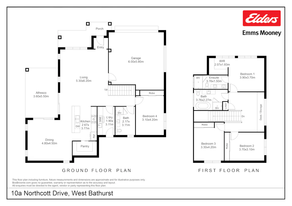 10A Northcott Drive, West Bathurst, NSW, 2795 - Floorplan 1