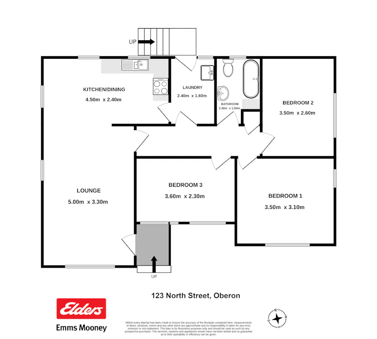 123 North Street, Oberon, NSW, 2787 - Floorplan 1