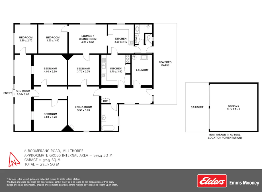 6 Boomerang Road, Millthorpe, NSW, 2798 - Floorplan 1