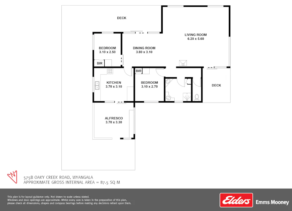 575 Oaky Creek Road, Wyangala, NSW, 2808 - Floorplan 1