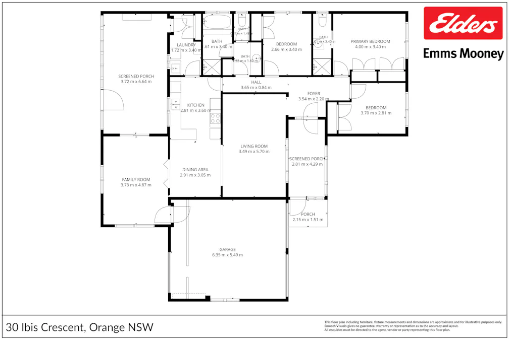 30 Ibis Crescent, Orange, NSW, 2800 - Floorplan 1