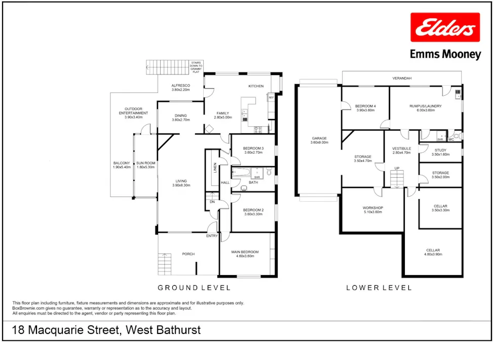 18 Macquarie Street, West Bathurst, NSW, 2795 - Floorplan 1