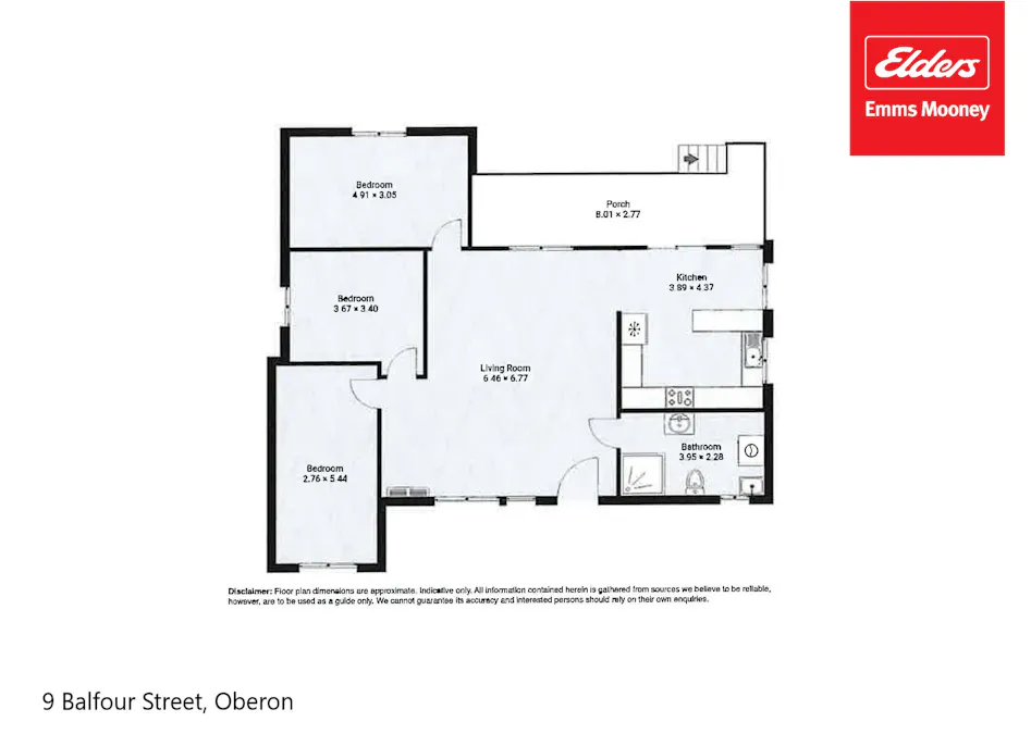 9 Balfour, Oberon, NSW, 2787 - Floorplan 1