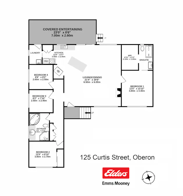 125 Curtis Street, Oberon, NSW, 2787 - Floorplan 1