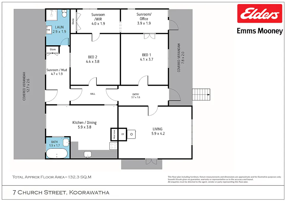 7 Church Street, Koorawatha, NSW, 2807 - Floorplan 1