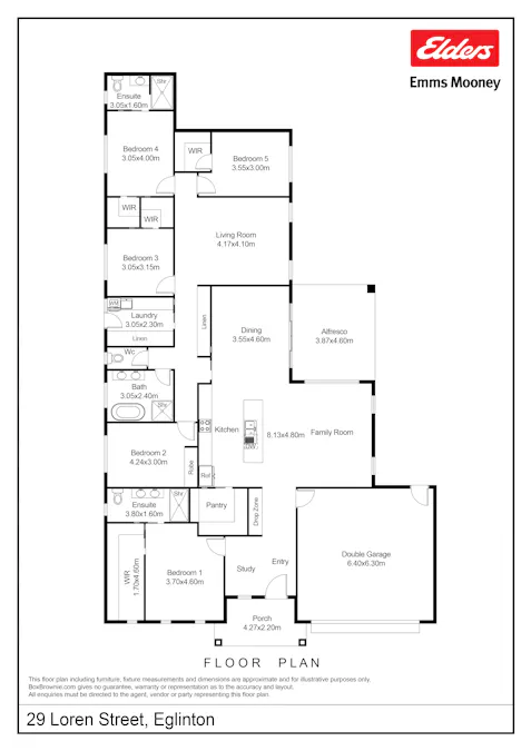 29 Loren Street, Eglinton, NSW, 2795 - Floorplan 1