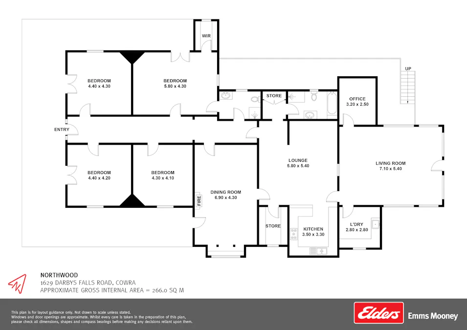 1629 Darbys Falls Road, Cowra, NSW, 2794 - Floorplan 1