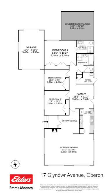 17 Glyndwr Ave, Oberon, NSW, 2787 - Floorplan 1