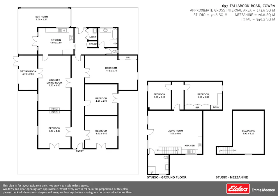 697 Tallarook Road, Cowra, NSW, 2794 - Floorplan 1