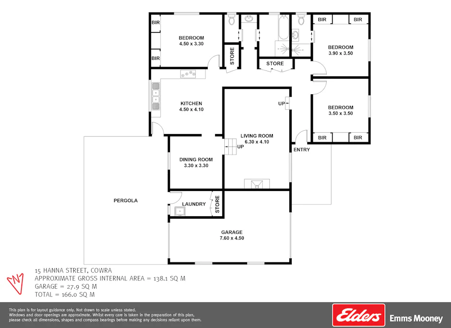 15 Hanna Street, Cowra, NSW, 2794 - Floorplan 1