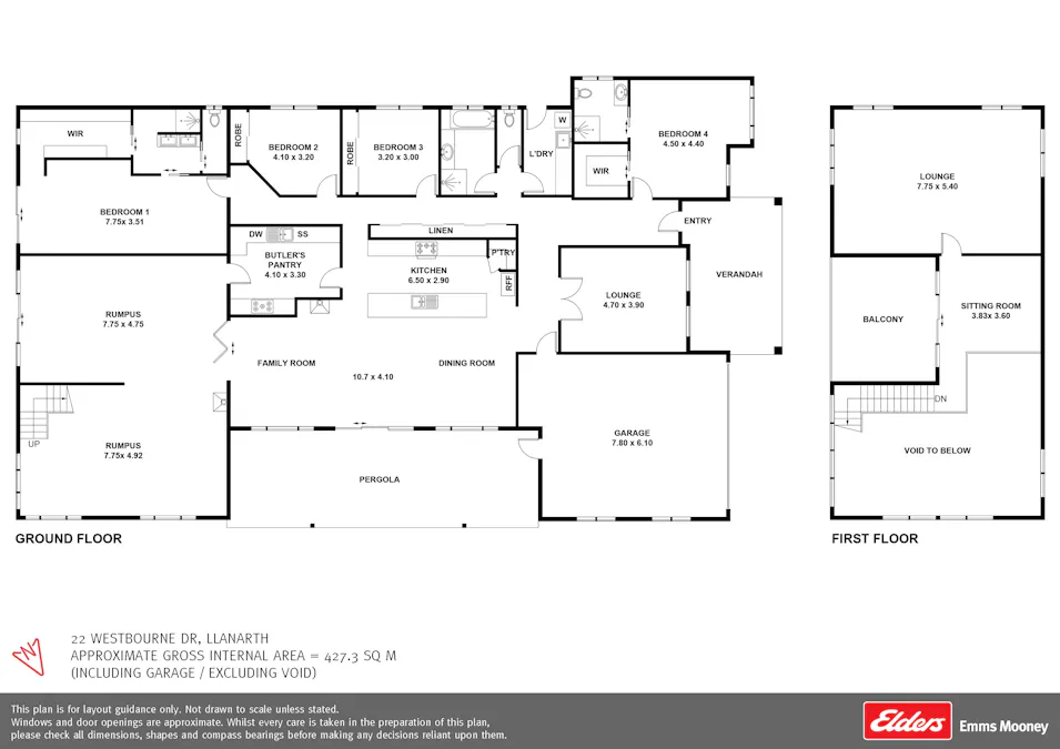 22 Westbourne Drive, Llanarth, NSW, 2795 - Floorplan 1