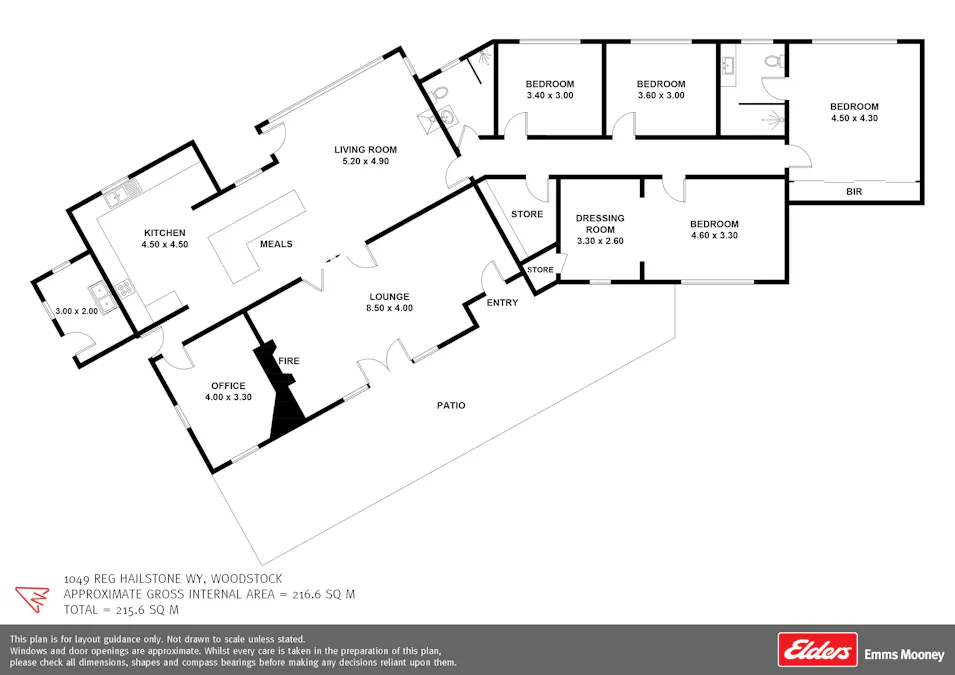 1079 Reg Hailstone Way, Woodstock, NSW, 2538 - Floorplan 1