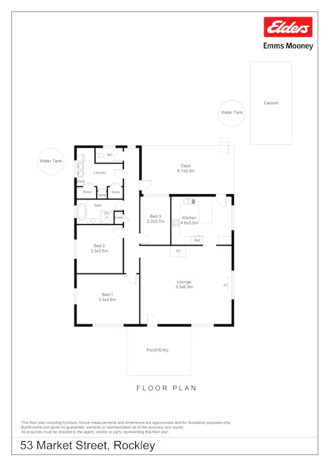 53 Market Street, Rockley, NSW, 2795 - Floorplan 1