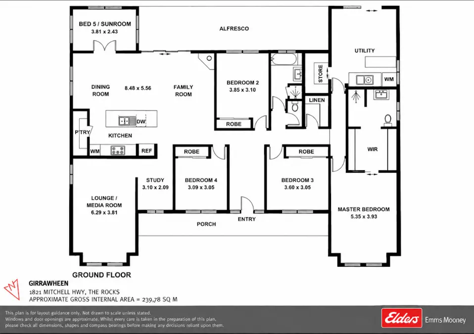 1821 Mitchell Highway, The Rocks, NSW, 2795 - Floorplan 1