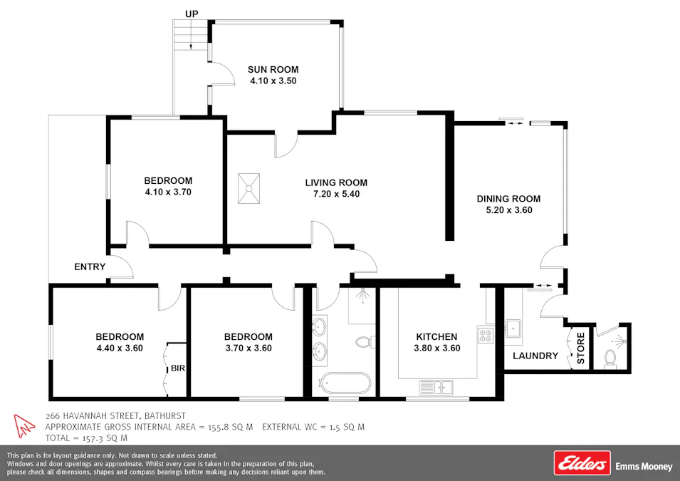 266 Havannah Street, Bathurst, NSW, 2795 - Floorplan 1