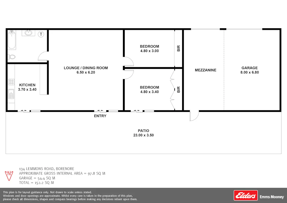 134 Lemmons Road Borenore via, Orange, NSW, 2800 - Floorplan 1