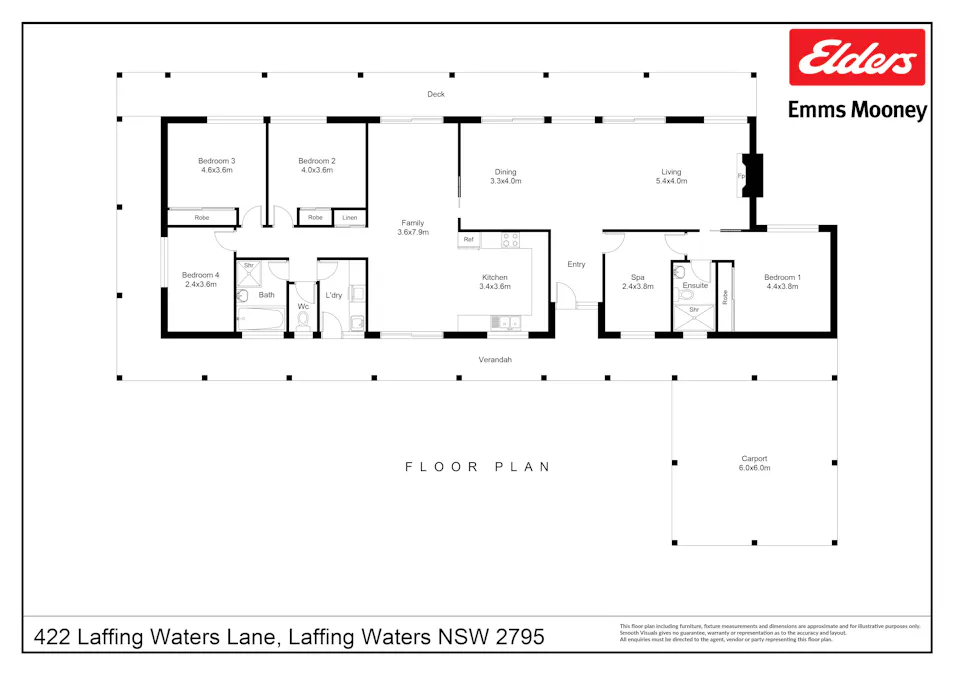 422 Laffing Waters Lane, Laffing Waters, NSW, 2795 - Floorplan 1