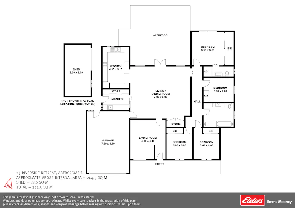 25 Riverside Retreat, Abercrombie, NSW, 2795 - Floorplan 1