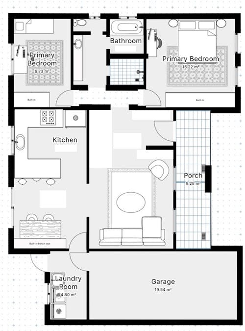 2 Piper St, Bathurst, NSW, 2795 - Floorplan 1
