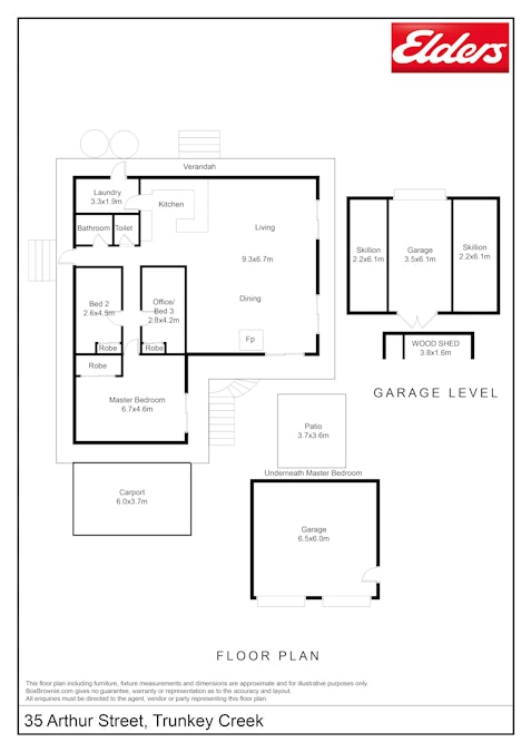 35 Arthur Street, Trunkey Creek, NSW, 2795 - Floorplan 1