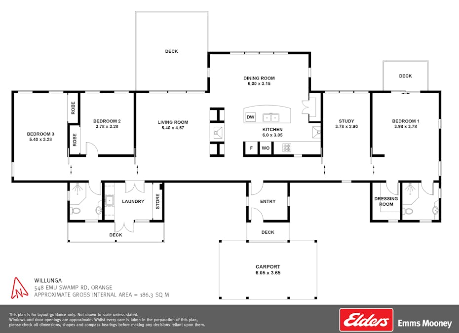 548 Emu Swamp Road, Orange, NSW, 2800 - Floorplan 1