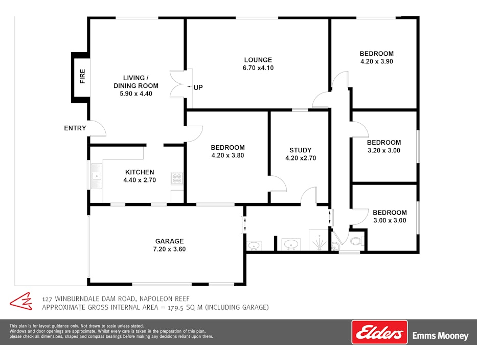 127 Winburndale Dam Road, Napoleon Reef, NSW, 2795 - Floorplan 1