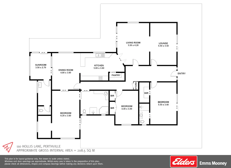 110 Hollis Lane, Perthville, NSW, 2795 - Floorplan 1