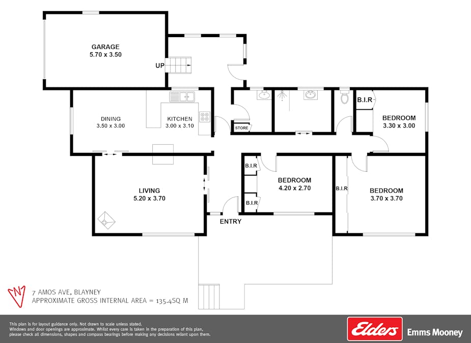 7 Amos Avenue, Blayney, NSW, 2799 - Floorplan 1