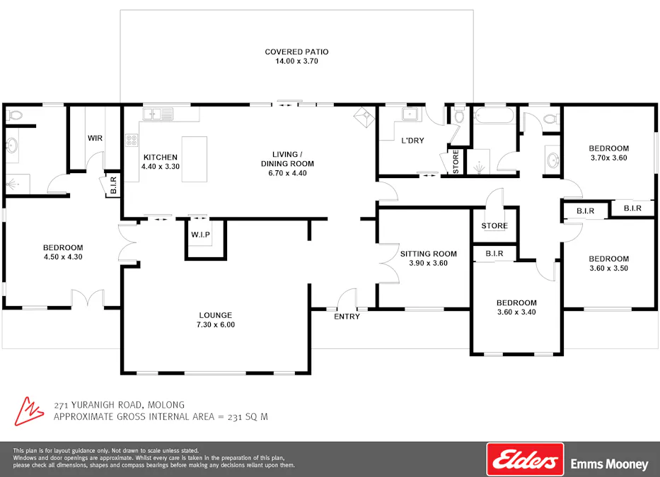 271 Yuranigh Road, Molong, NSW, 2866 - Floorplan 1
