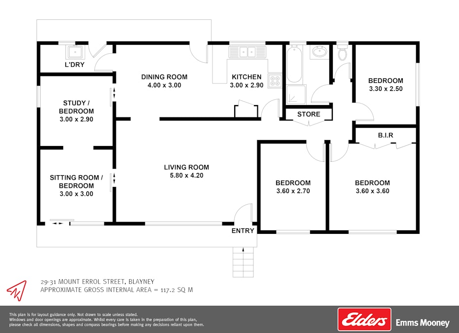 29 Mount Errol Street, Blayney, NSW, 2799 - Floorplan 1