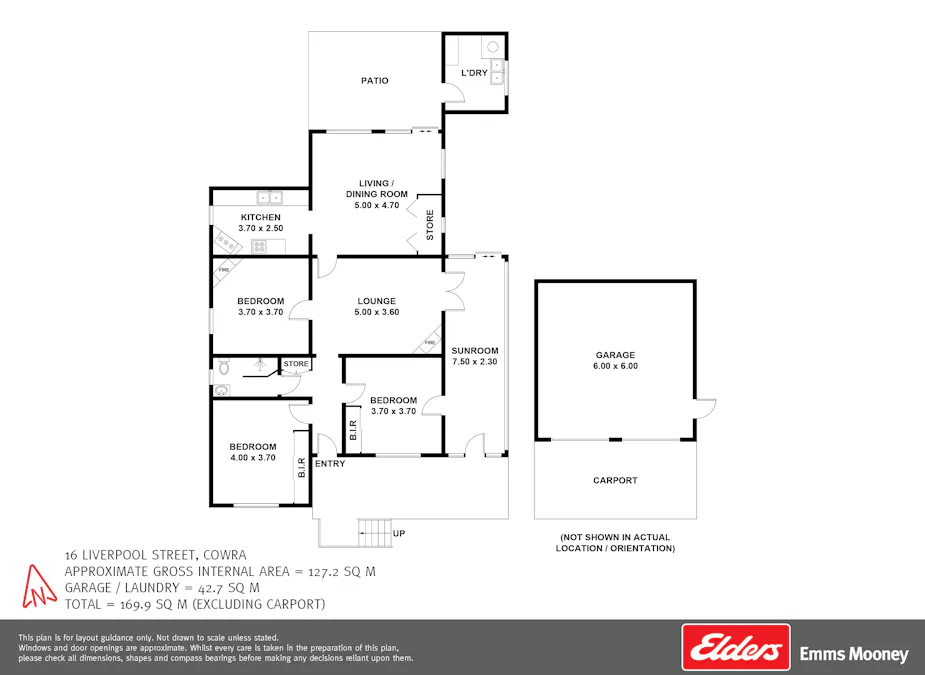 16 Liverpool Street, Cowra, NSW, 2794 - Floorplan 1
