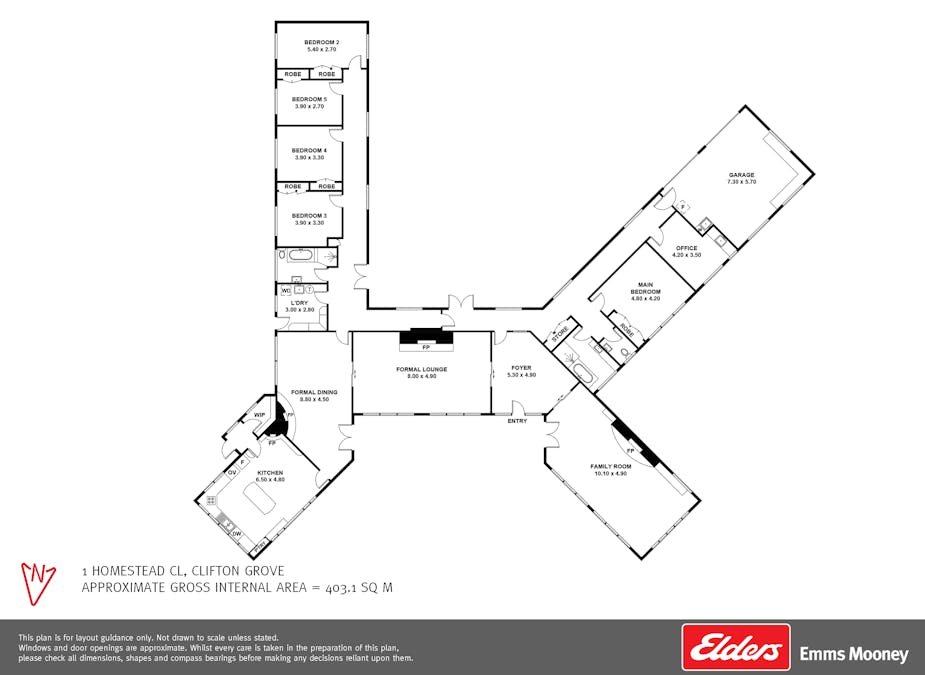 1 Homestead Close, Orange, NSW, 2800 - Floorplan 1