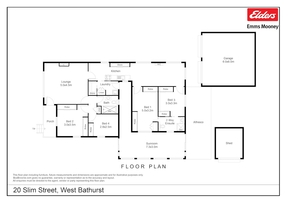 20 Slim Street, West Bathurst, NSW, 2795 - Floorplan 1