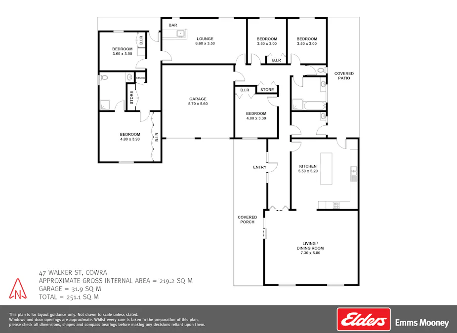 47 - 49 Walker Street, Cowra, NSW, 2794 - Floorplan 1